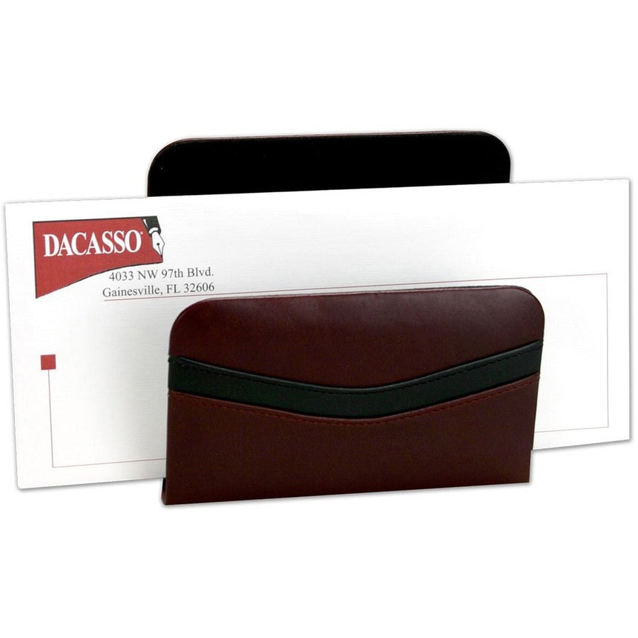 Dacasso Two-Toned Leather 10-Piece Desk Pad Kit