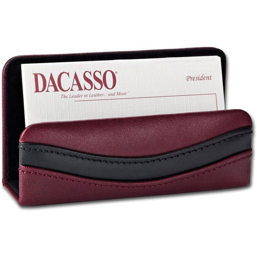 Dacasso Two-Toned Leather 10-Piece Desk Pad Kit