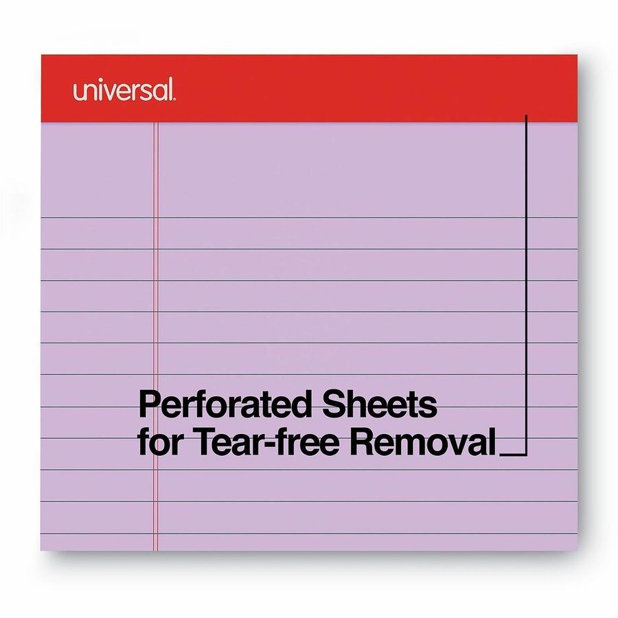 11 Sheets - Legal - Purple Paper - Perforated, Micro Perforated, Sturdy