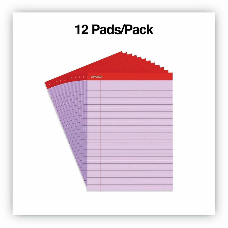 11 Sheets - Legal - Purple Paper - Perforated, Micro Perforated, Sturdy