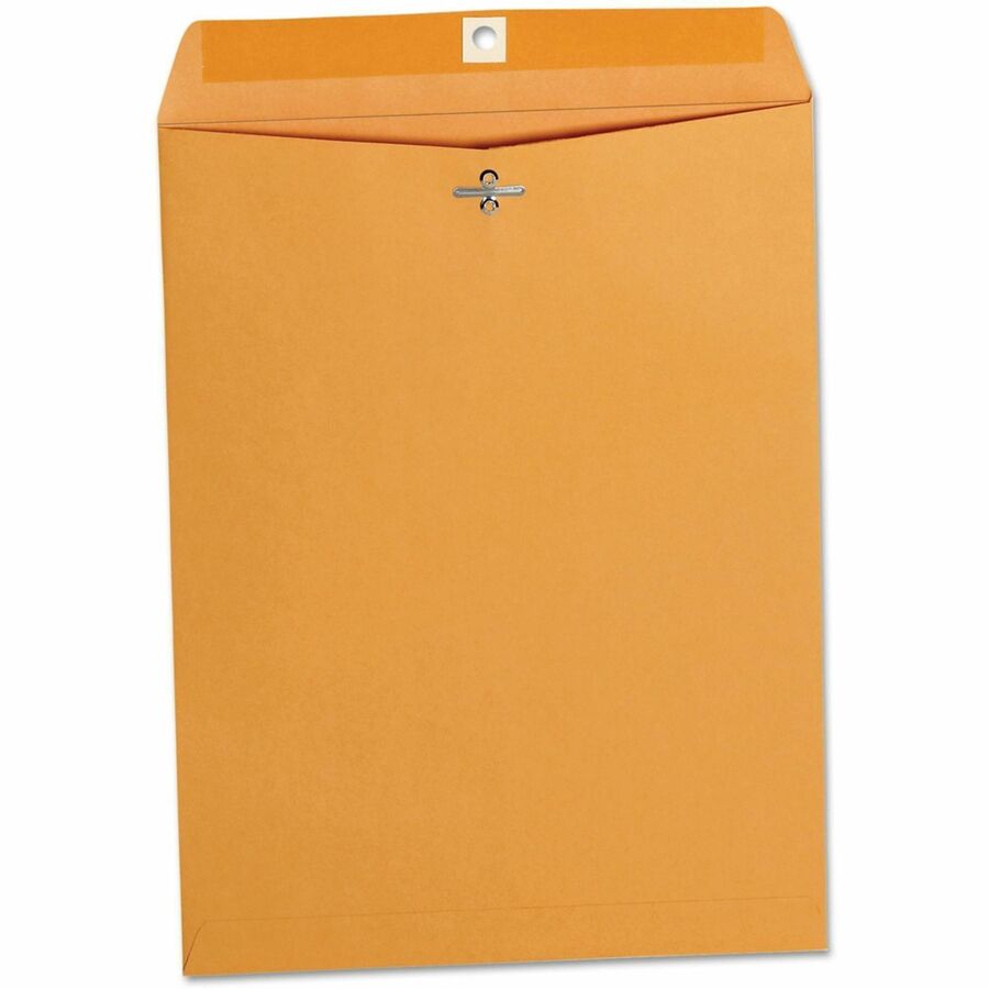 Universal Envelope - #93 - 28 lb - Clasp/Gummed Flap - Brown Kraft - Kraft Paper - 100 / Box