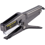 Staples Upto 45 Sheet - Holds Upto 210 Staple - Full Strip - Staple Size: 0.25" , 0.37" - Black - Metal - 1 Each