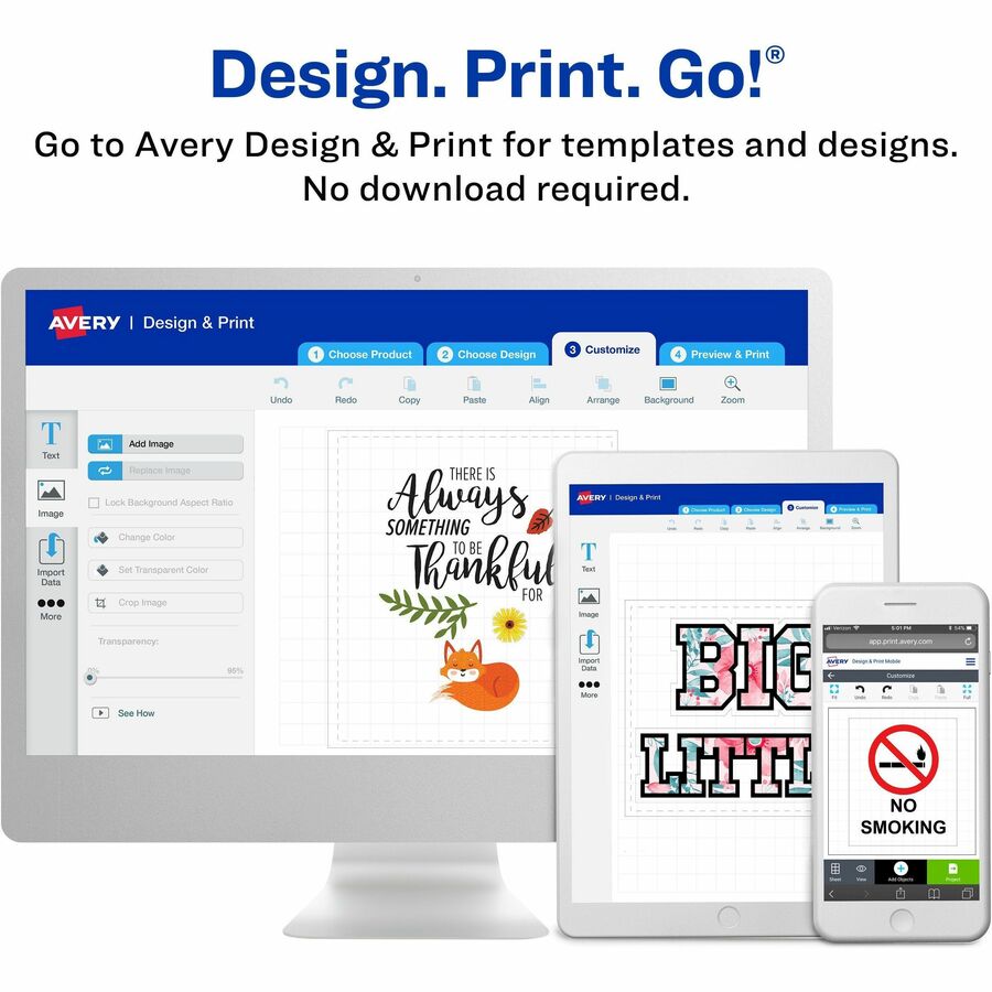 Avery&reg; Printable Fabric Sheets