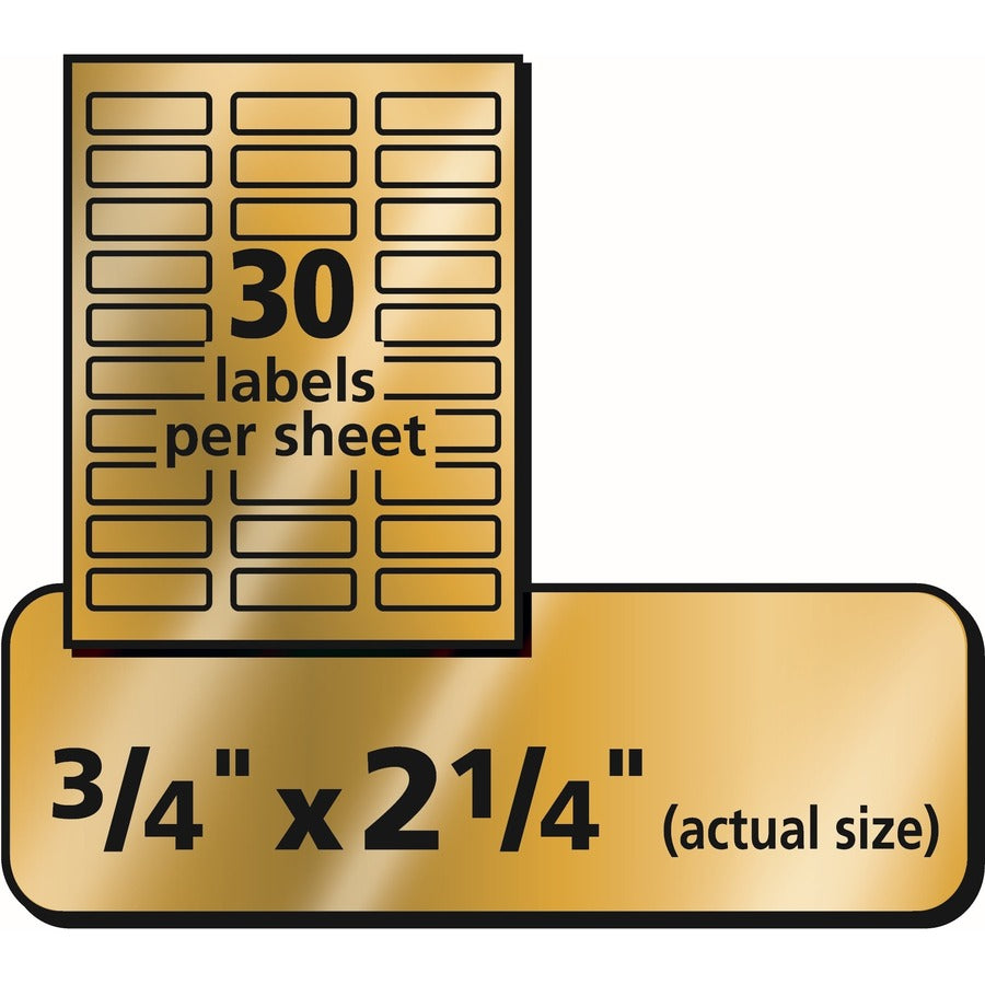Avery&reg; Foil Mailing Labels