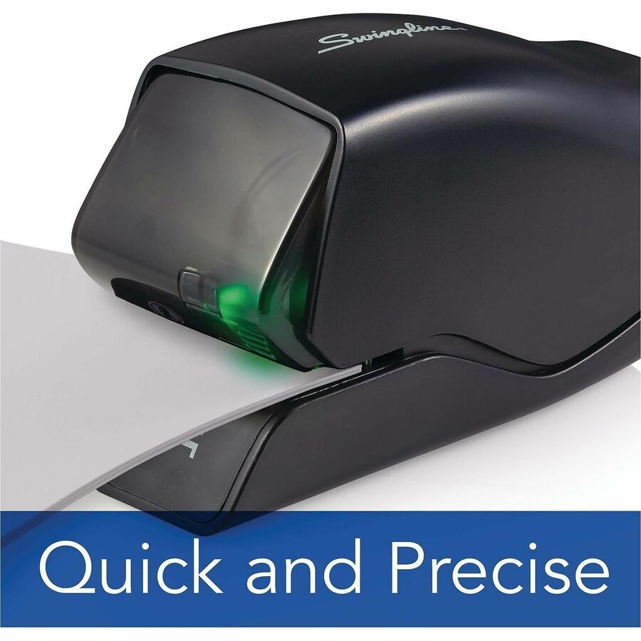 Staples Upto 25 Sheet - Holds Upto 1500 Staple - Black - 1 Each