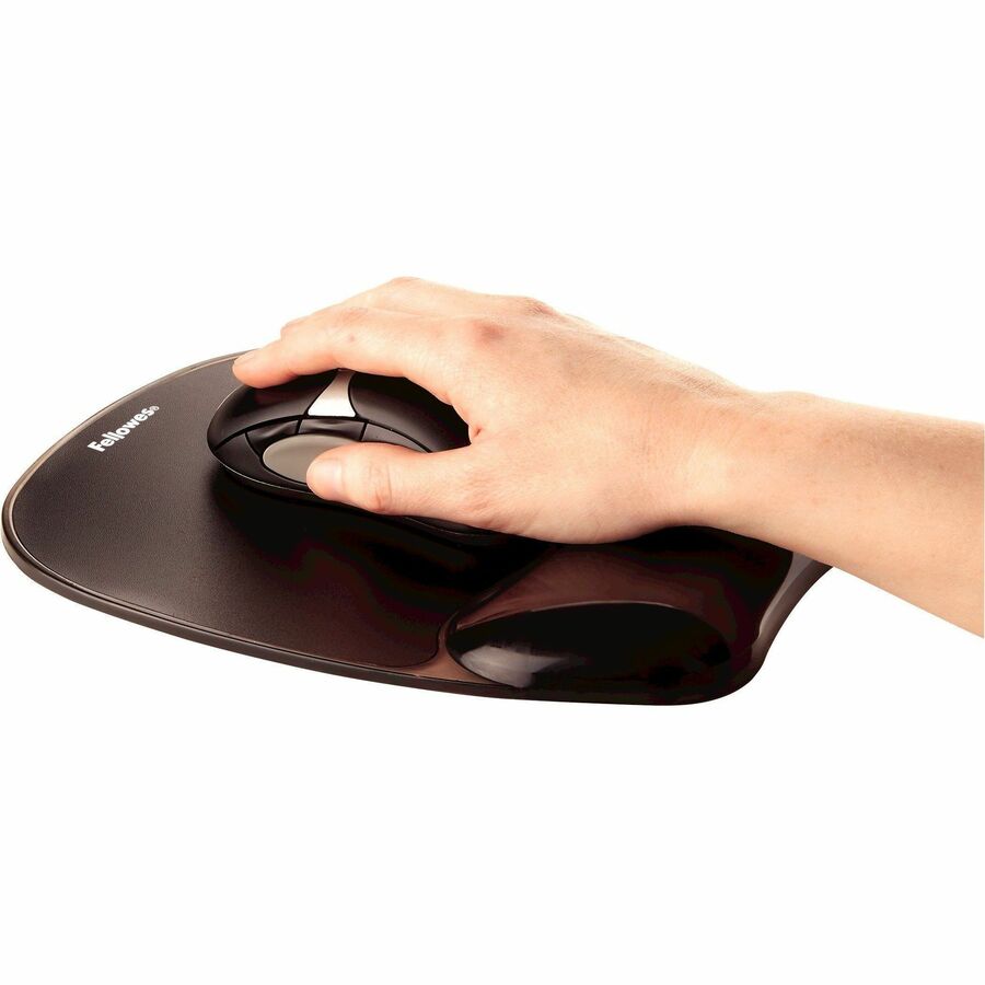 0.56" Height x 7.94" Width x 9.06" Depth - Black - Gel - 1 Each