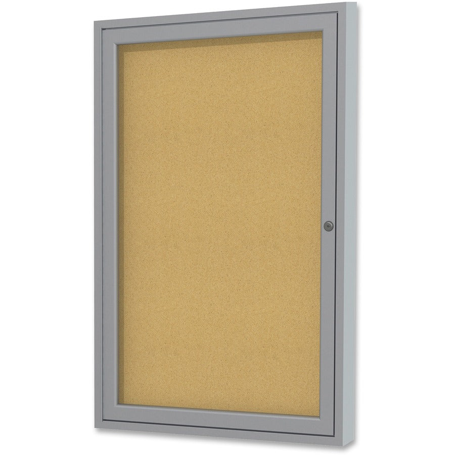36" Board Height x 24" Board Width - Cork Surface - Shatter Resistant - 1 Each