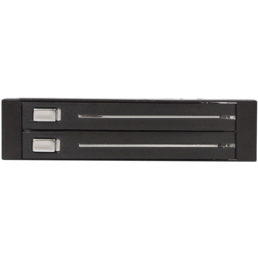 StarTech.com Drive Enclosure for 3.5" SATA/600 - Serial ATA/600 Host Interface Internal - Black