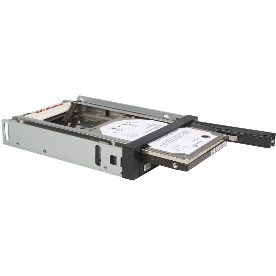 StarTech.com Drive Enclosure for 3.5" SATA/600 - Serial ATA/600 Host Interface Internal - Black
