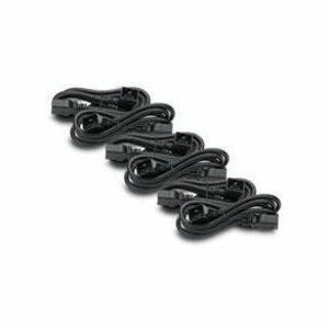 APC by Schneider Electric Standard Power Cord - 230 V AC / 16 A - Black - 2 ft Cord Length - IEC 60320 C20 / IEC 60320 C19 - 1 Each