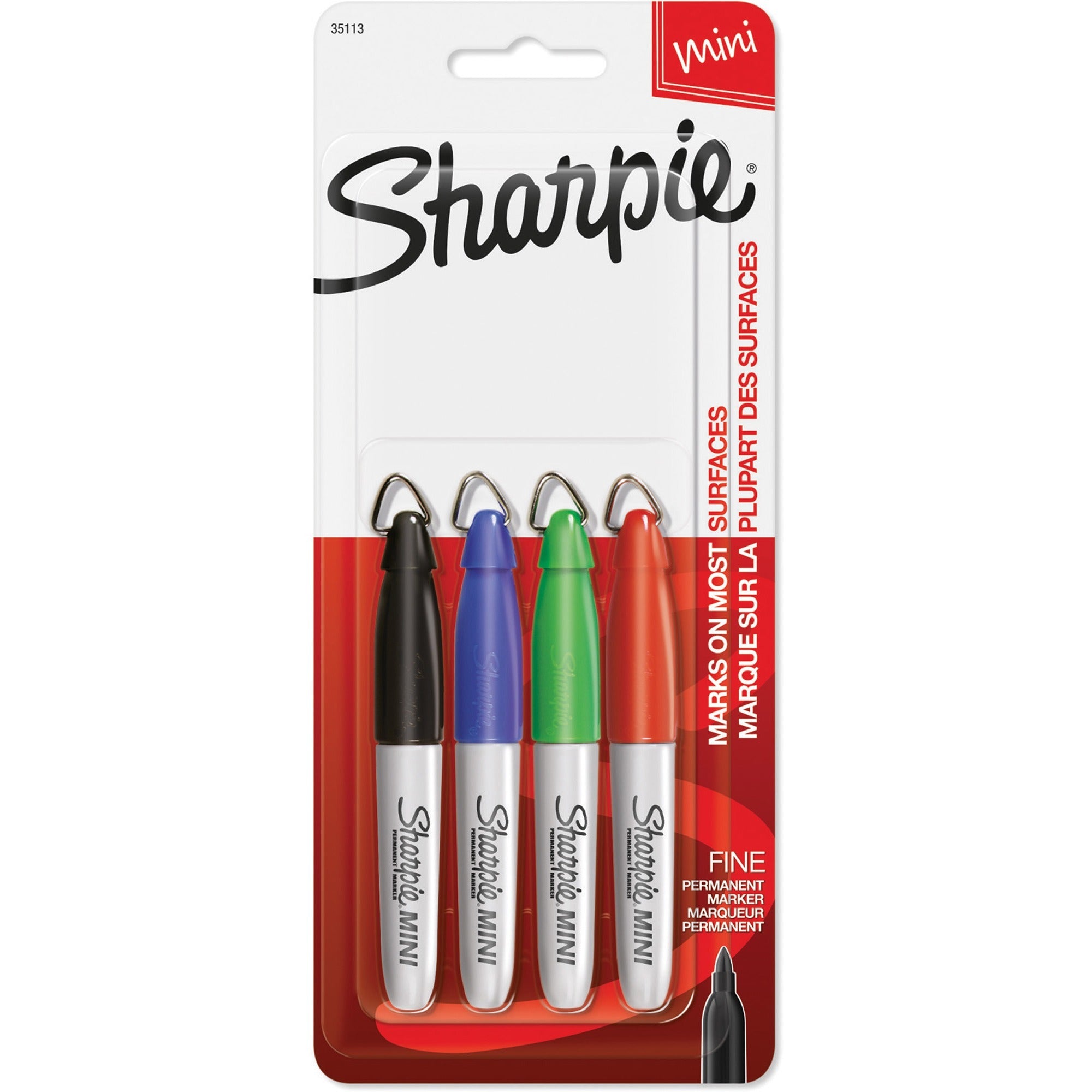 Fine Marker Point - Assorted Ink - 4 / Set