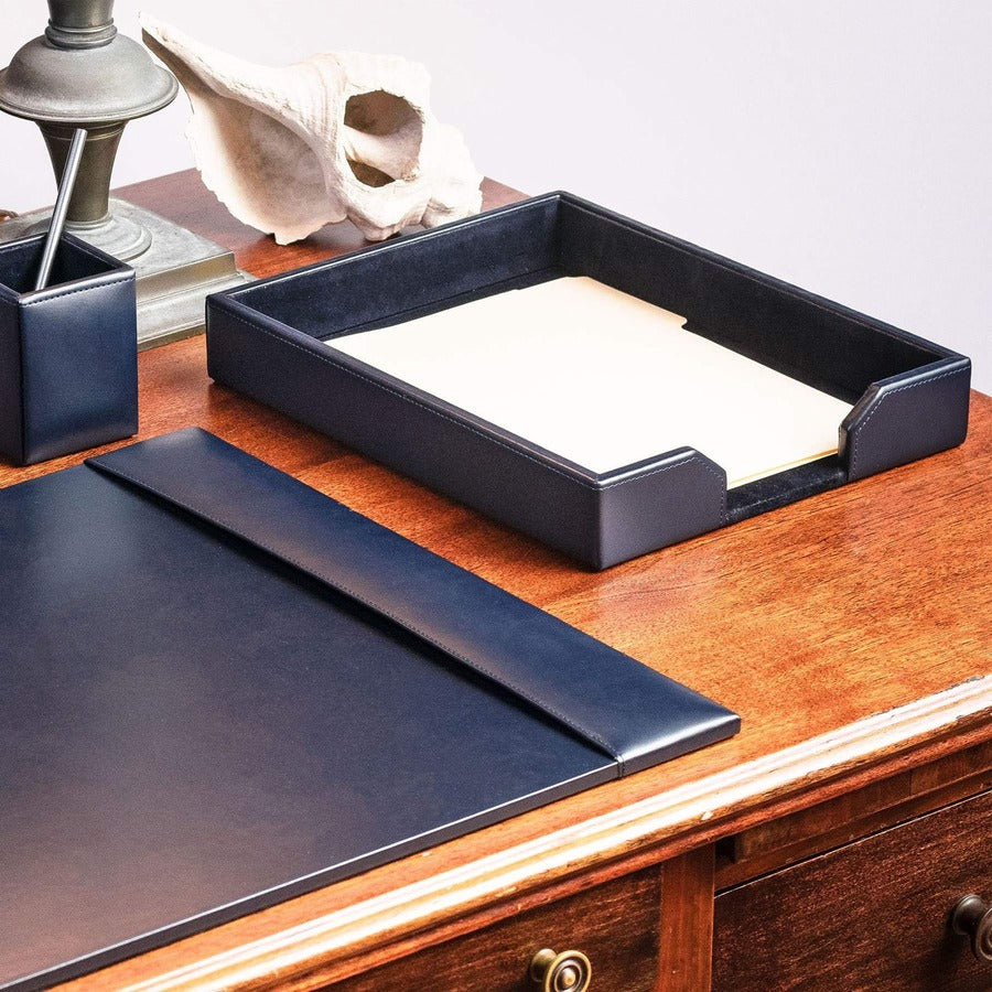 Dacasso Desk Tray with Lid