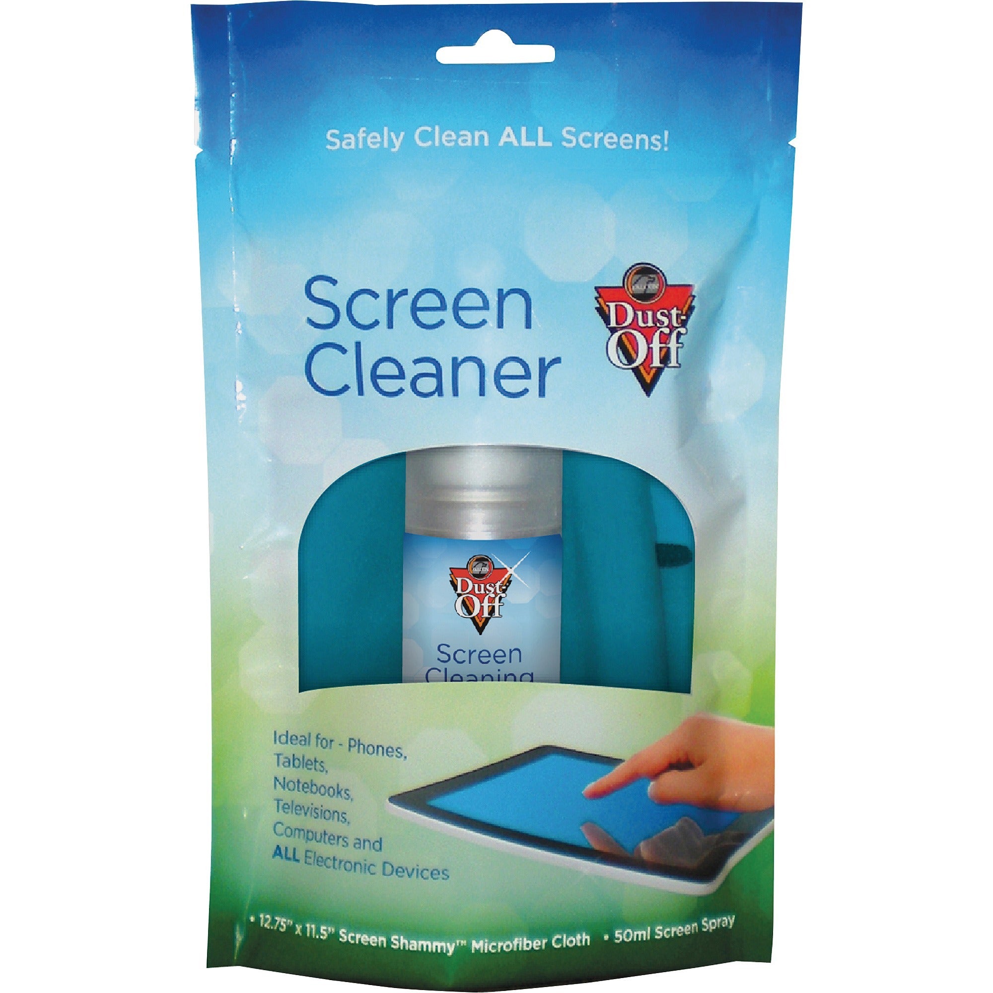 For Display Screen, Desktop Computer, Notebook, Mobile Phone, Digital Camera - Gray - 1 / Kit