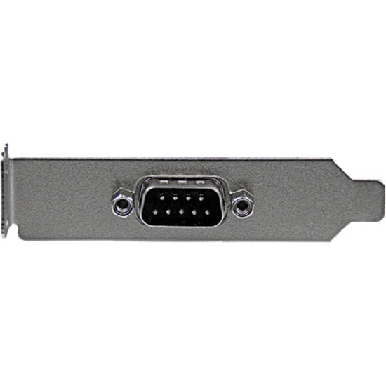 StarTech.com 9-pin Serial to 10-pin Header Slot Plate with Low Profile Bracket