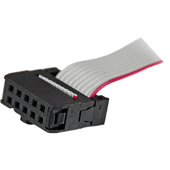 StarTech.com 9-pin Serial to 10-pin Header Slot Plate with Low Profile Bracket