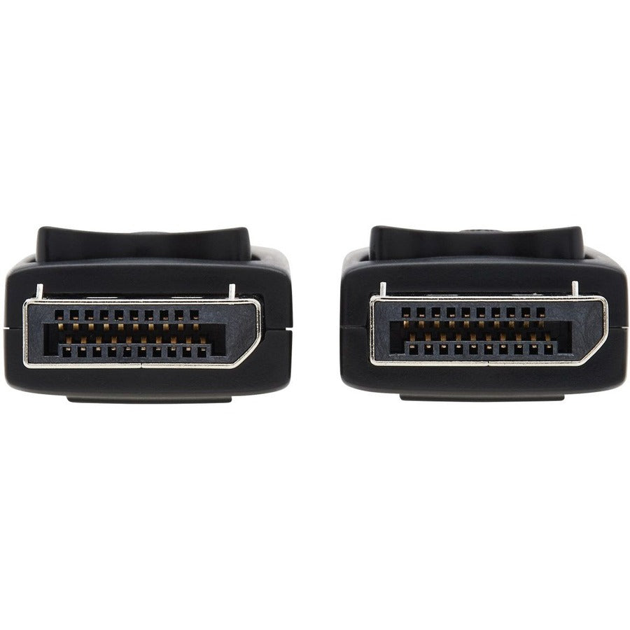 6 ft DisplayPort A/V Cable for Audio/Video Device, Monitor, Home Theater System, Computer - First End: 1 x DisplayPort Digital Audio/Video - Male - Second End: 1 x DisplayPort Digital Audio/Video - Male - Supports up to 3840 x 2160 - Black - 1 Each