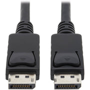 Tripp Lite DisplayPort Cable, 10 ft, Male to Male, 10.8 Gbit/s, Supports 1920 x 1080, Double Shielded, Black, 1 Each