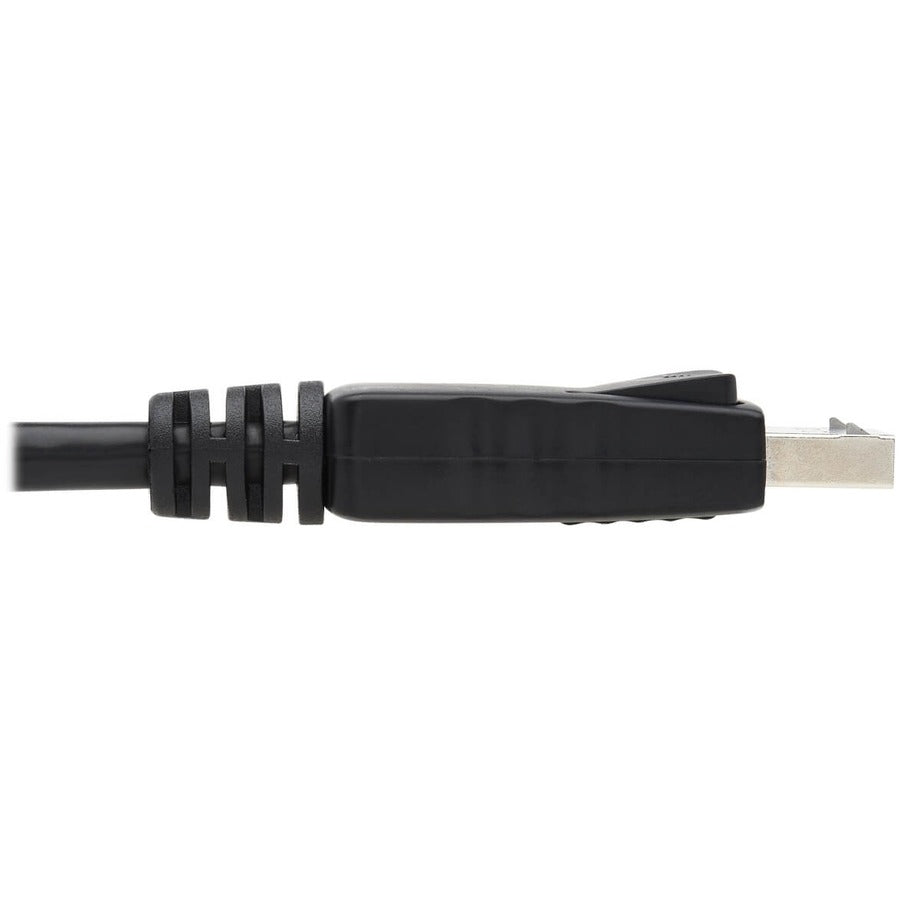 Tripp Lite DisplayPort Cable, 10 ft, Male to Male, 10.8 Gbit/s, Supports 1920 x 1080, Double Shielded, Black, 1 Each