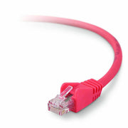 Belkin CAT6 Ethernet Patch Cable, RJ45, M/M - 7 ft Category 6 Network Cable for Network Device - First End: 1 x RJ-45 Network - Male - Second End: 1 x RJ-45 Network - Male - Patch Cable - Gold Plated Connector - Yellow - 1 Each