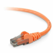 Belkin RJ45 Category 6 Snagless Patch Cable - 29.86 ft Category 6 Network Cable - First End: 1 x RJ-45 - Male - Second End: 1 x RJ-45 - Male - Patch Cable - Orange - 1 Each