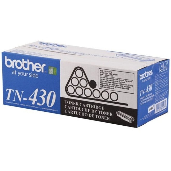 Brother TN430 Original Laser Toner Cartridge - Black - 1 Each
