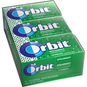 Spearmint - Individually Wrapped - 14 /Pack - 12 / Box