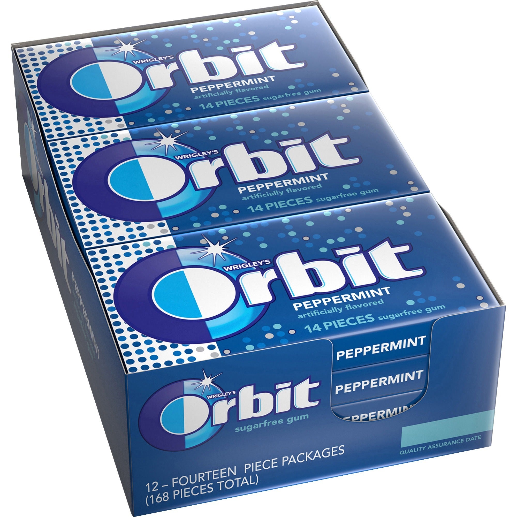 Peppermint - Individually Wrapped - 14 /Pack - 12 / Box
