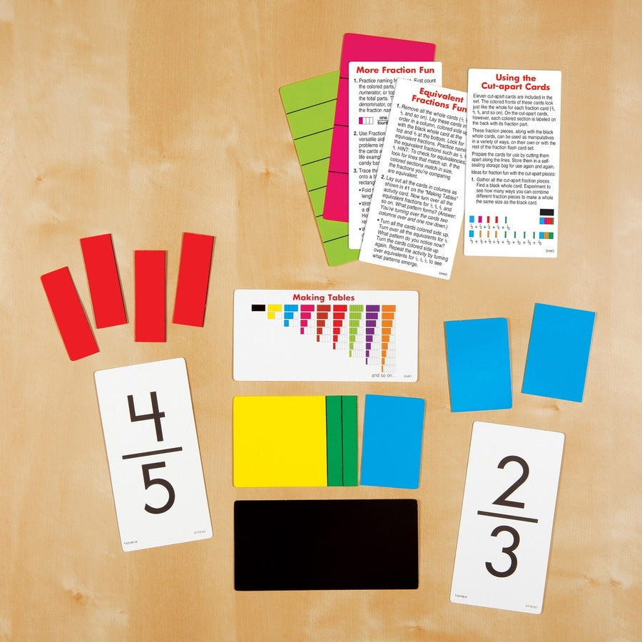 Trend Fraction Fun Flash Cards