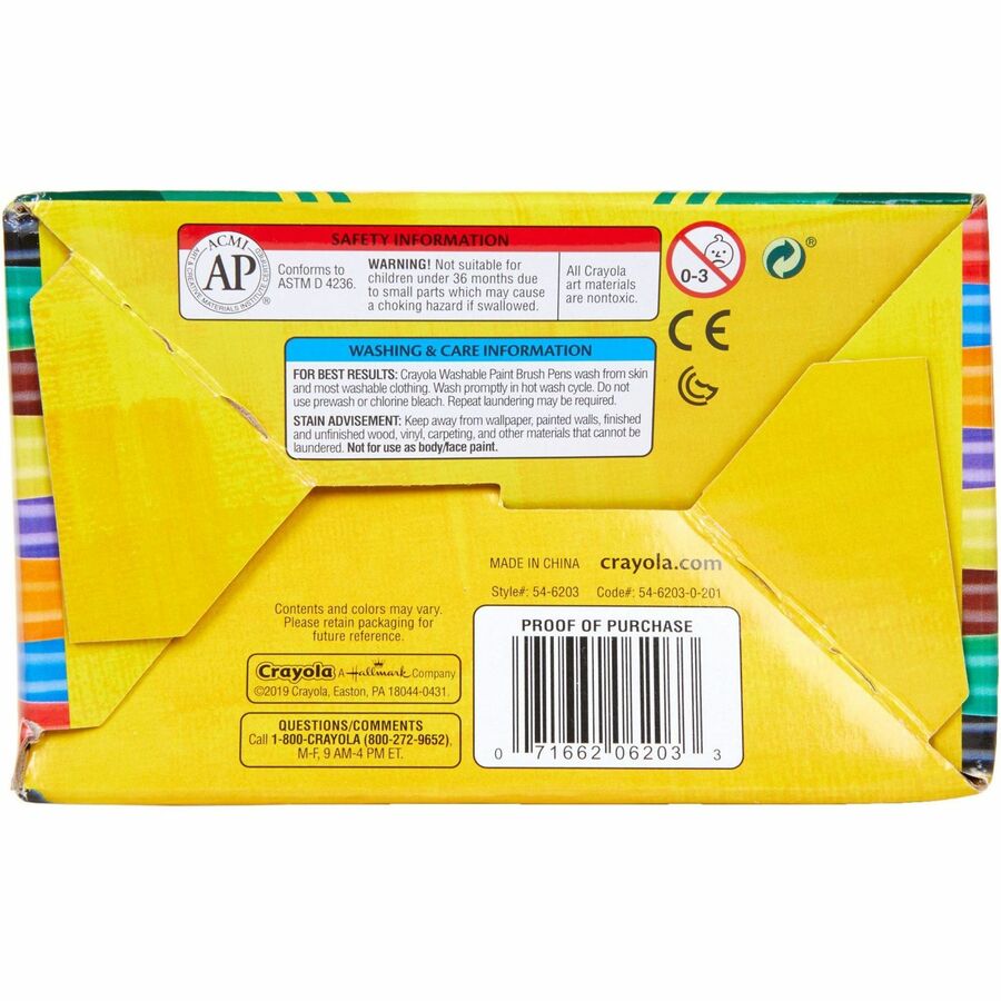 Crayola Washable Paint Brush Pens
