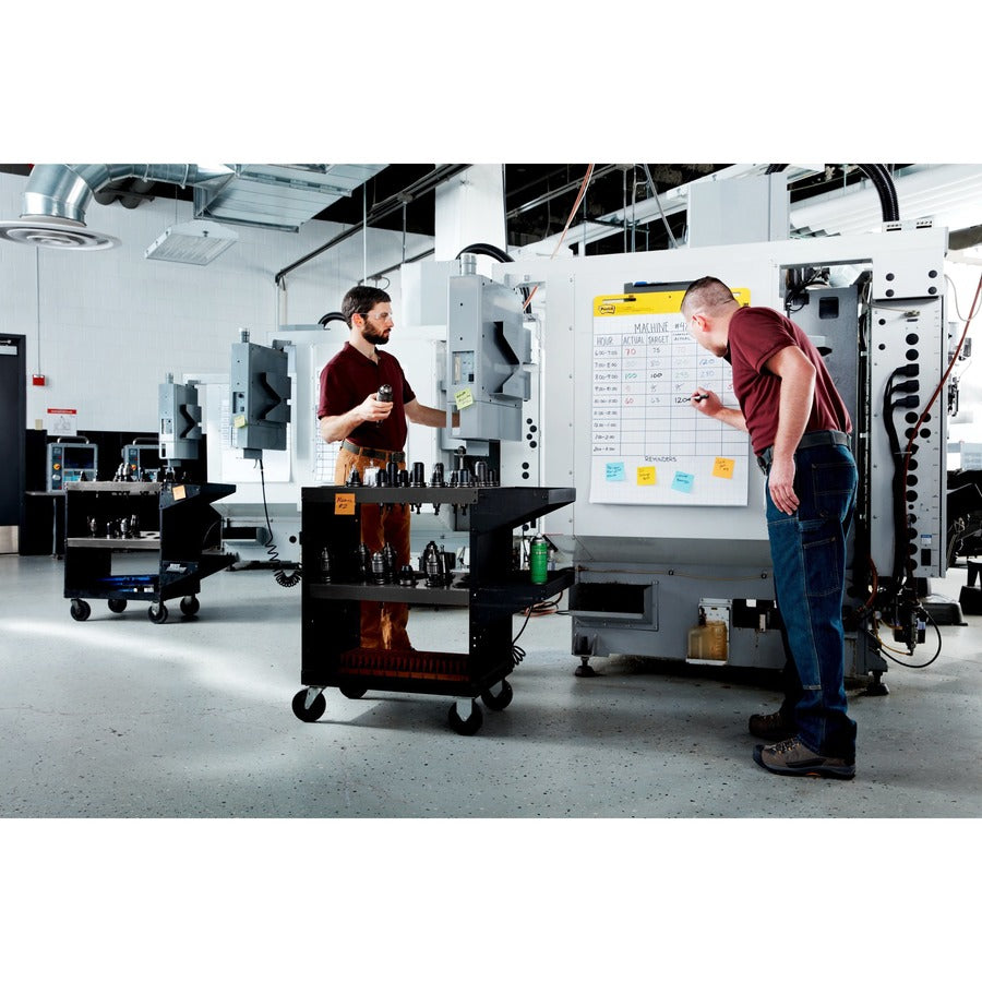 30 Sheets - Stapled - Feint Front Ruling - Blue Margin - 18.50 lb Basis Weight - 25" x 30" Sheet Size - White Paper - Cardboard Cover - Self-adhesive, Bleed-free, Perforated, Repositionable, Resist Bleed-through, Removable, Sturdy Back - 1 Carton