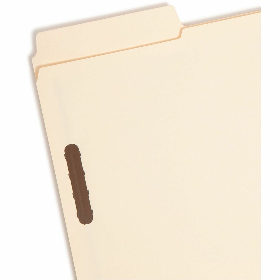 8 1/2" x 14" - 3/4" Expansion - 2 x 2K Fastener(s) - Top Tab Location - Assorted Tab Position - 11 pt. - 2 Plys - Manila - Reinforced Tab - 10% Recycled - 50 / Box