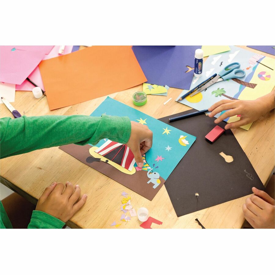 Tru-Ray Construction Paper - 18" Width x 24" Length - Shocking Pink - 1 Pack