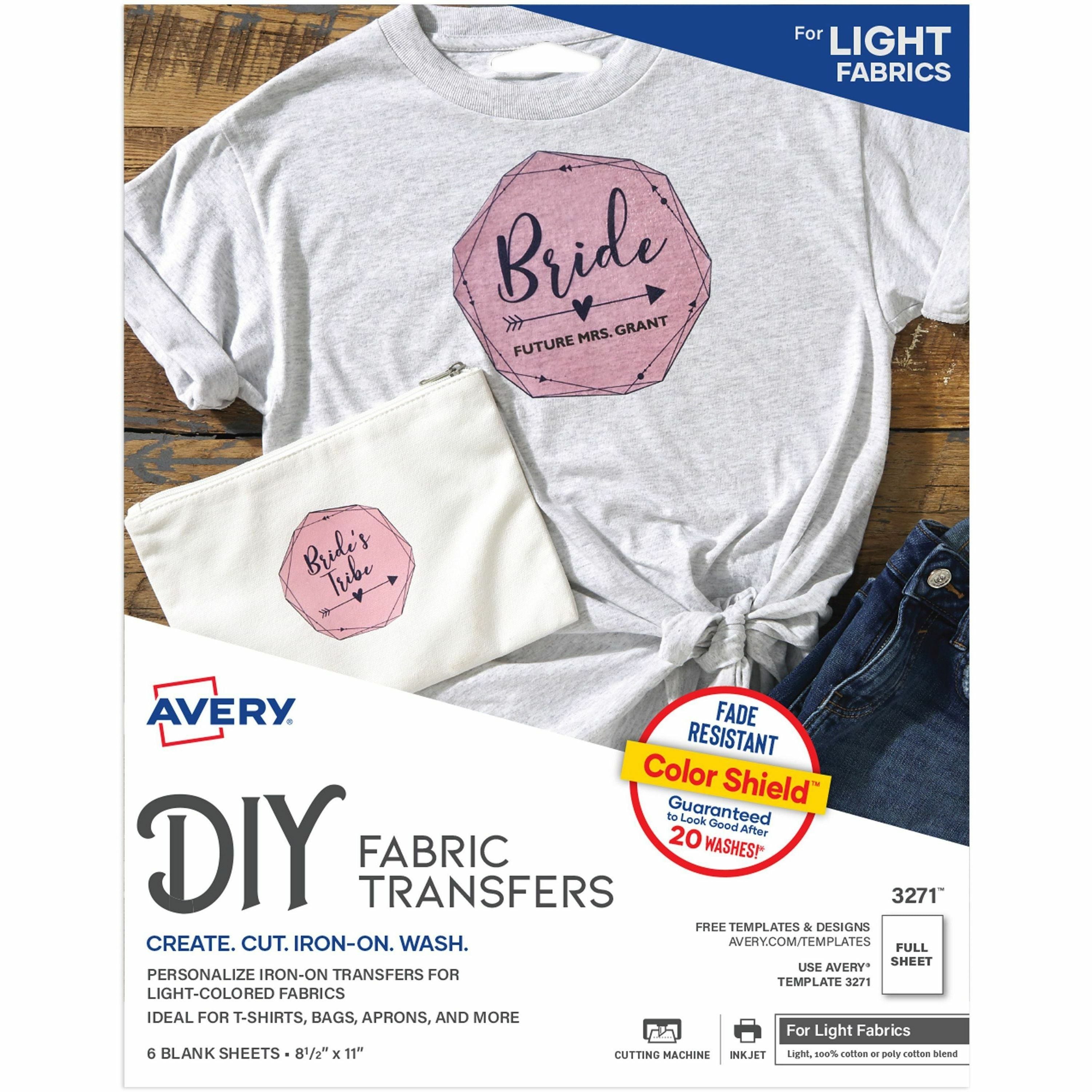 Avery&reg; Iron-On T-Shirt Transfer