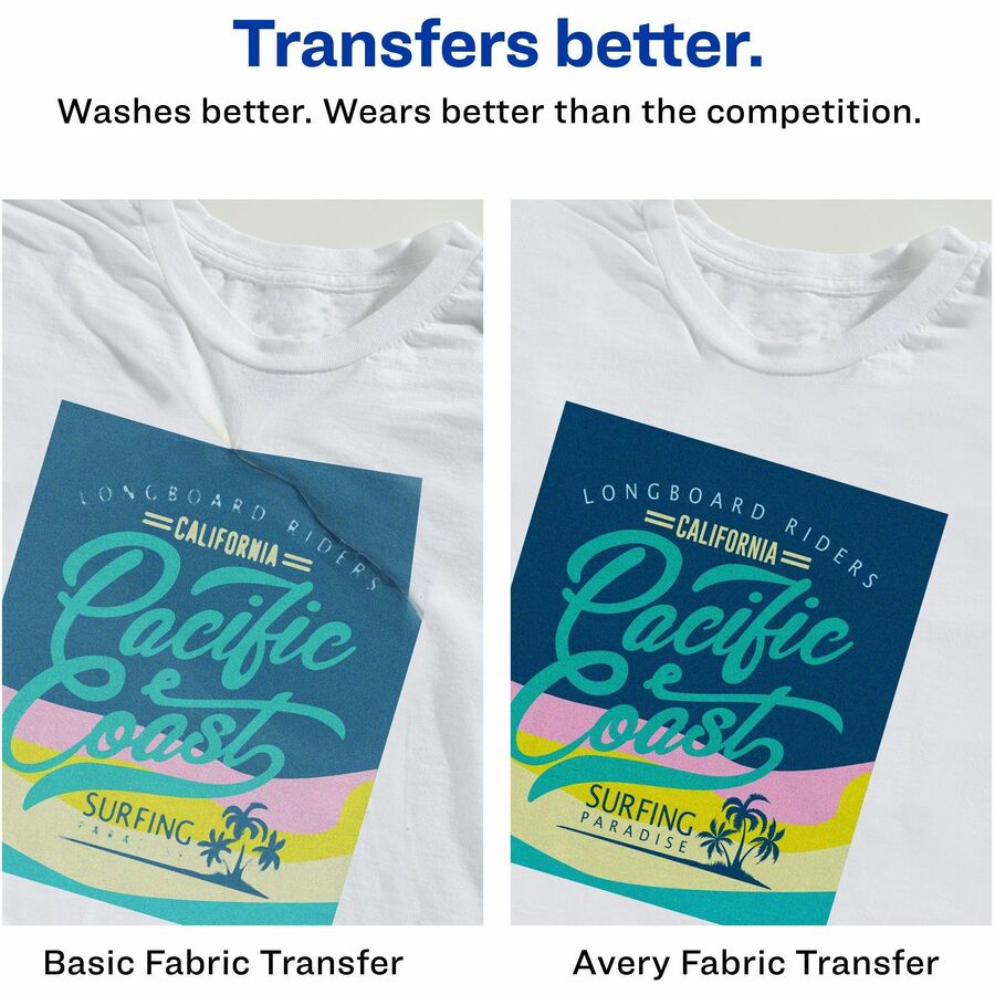 Avery&reg; Iron-On T-Shirt Transfer
