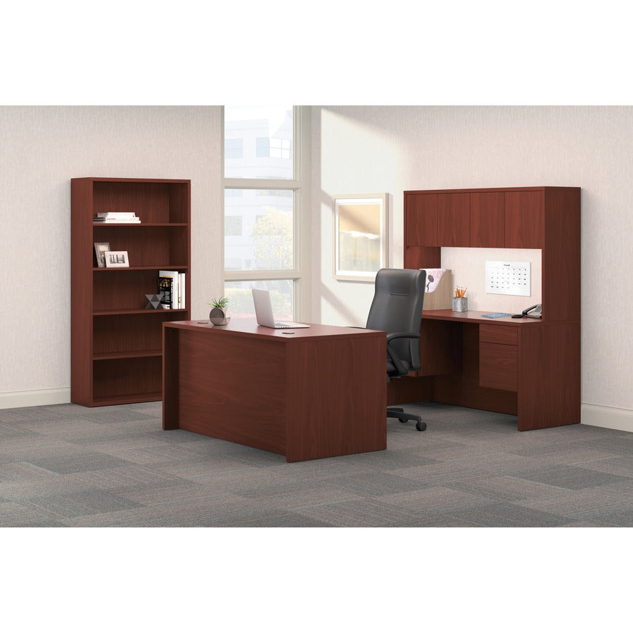 HON 10500 H10585R Pedestal Desk - 29.5" Height x 72" Width x 36" Depth - Total Drawer(s): 2Right Side - Flat Edge - 1 Each