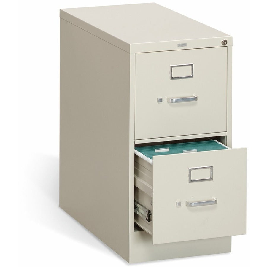 HON 310 H312 File Cabinet - 29" Height x 15" Width x 26.5" Depth - Total Drawer(s): 2 - Finish: Putty - 1 Each