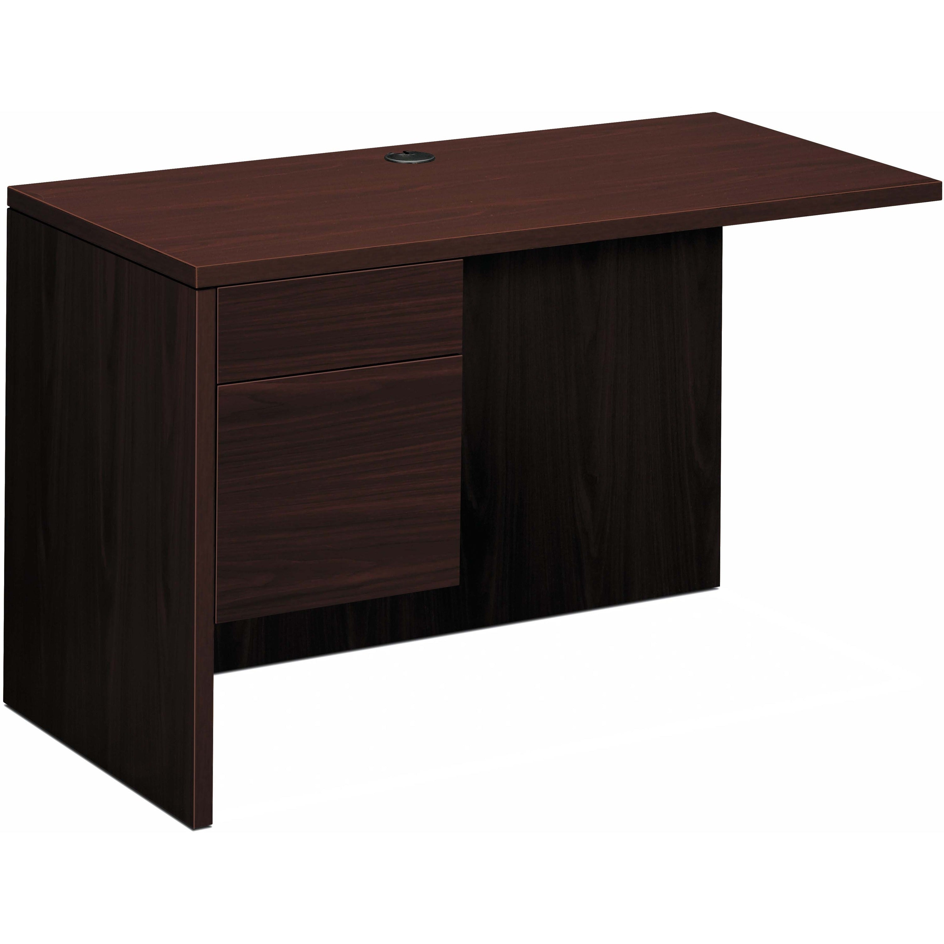 HON 10500 H10516L Return - 29.5" Height x 48" Width x 24" Depth - Total Drawer(s): 2 - Flat Edge - 1 Each