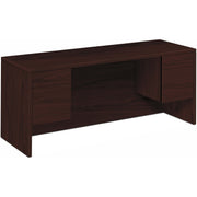 HON 10500 H10543 Credenza - 29.5" Height x 72" Width x 24" Depth - Total Drawer(s): 4 - Flat Edge - Finish: Mahogany - 1 Each