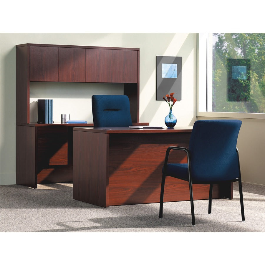 HON 10500 H10543 Credenza - 29.5" Height x 72" Width x 24" Depth - Total Drawer(s): 4 - Flat Edge - Finish: Mahogany - 1 Each
