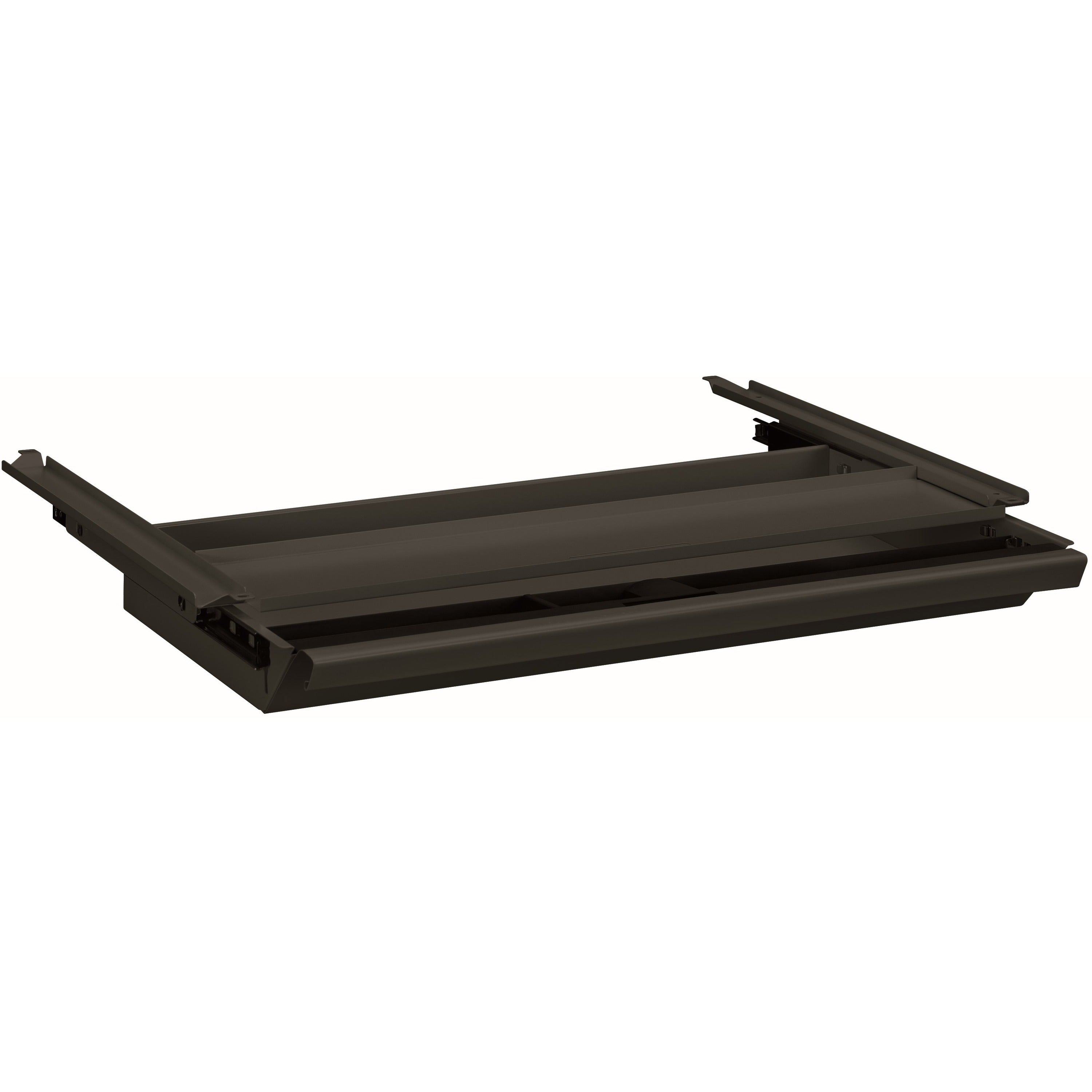 3" Height x 24.8" Width x 14.8" Depth - Finish: Charcoal - 1 Each