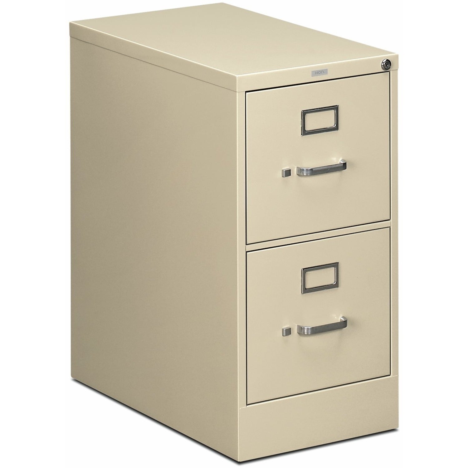 HON 510 H512 Vertical Column - 29" Height x 15" Width x 25" Depth - Total Drawer(s): 2 - Finish: Putty - 1 Each