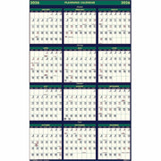 Julian Dates - Yearly - 12 Month - July 2025 to June 2026 - 24" x 37" Sheet Size - 1.50" x 1" Block - 1 Each