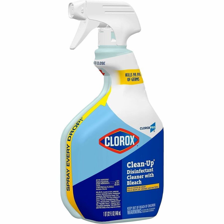 CloroxPro&trade; Clean-Up Disinfectant Cleaner Spray with Bleach