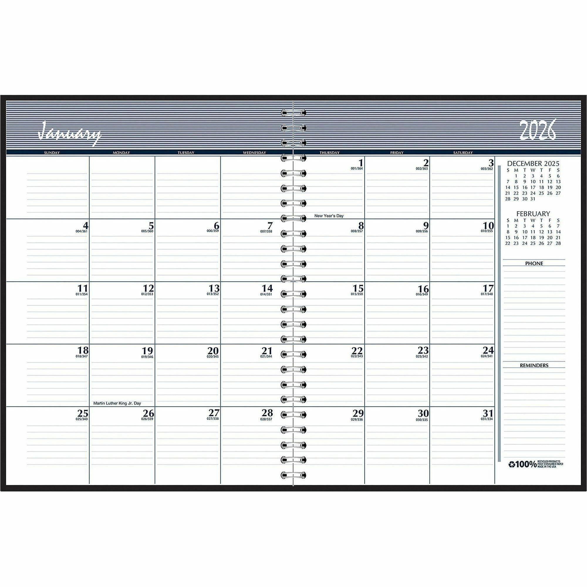 House of Doolittle Expense Log/Memo Page Monthly Planner