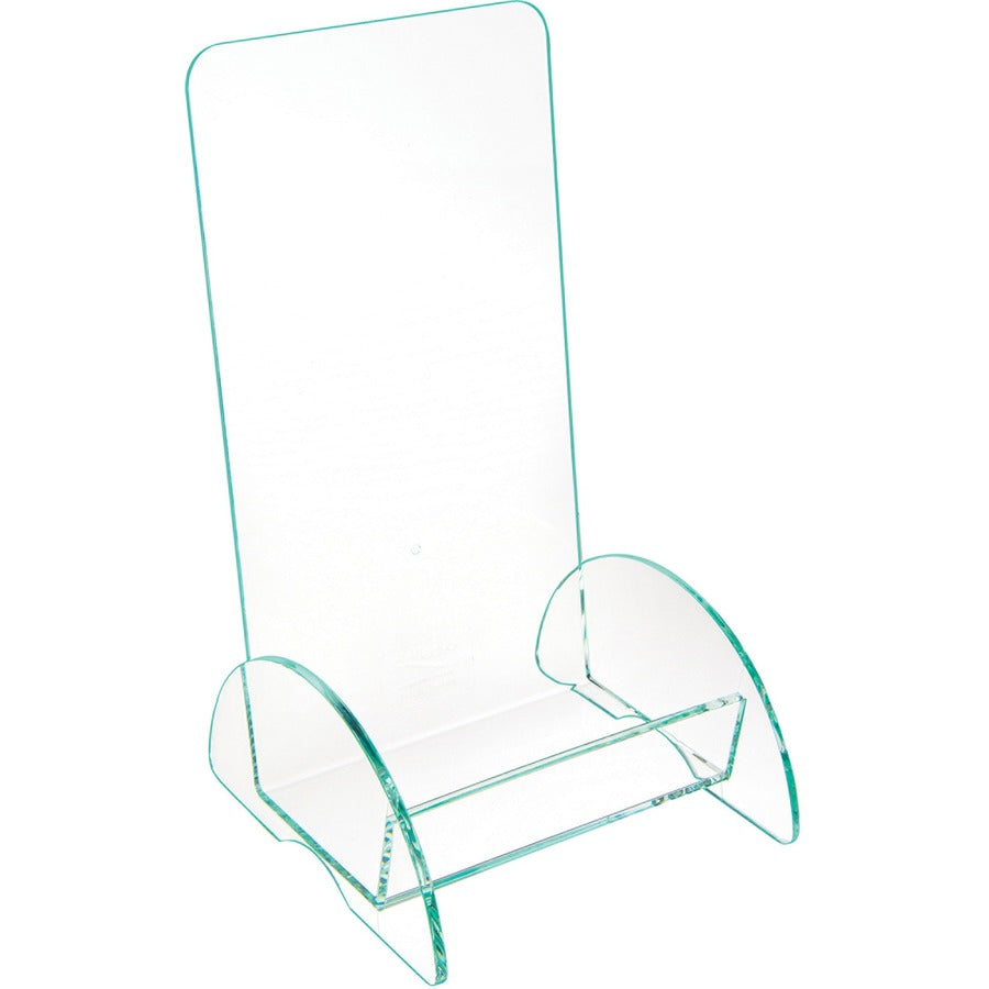 8" Height x 4.50" Width x 3.75" Depth - Durable, Lightweight - Clear - Glass, Plastic, Acrylic - 1 Each