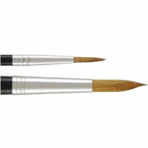 No. 4 - Hardwood Handle - Aluminum Ferrule - 1 Dozen