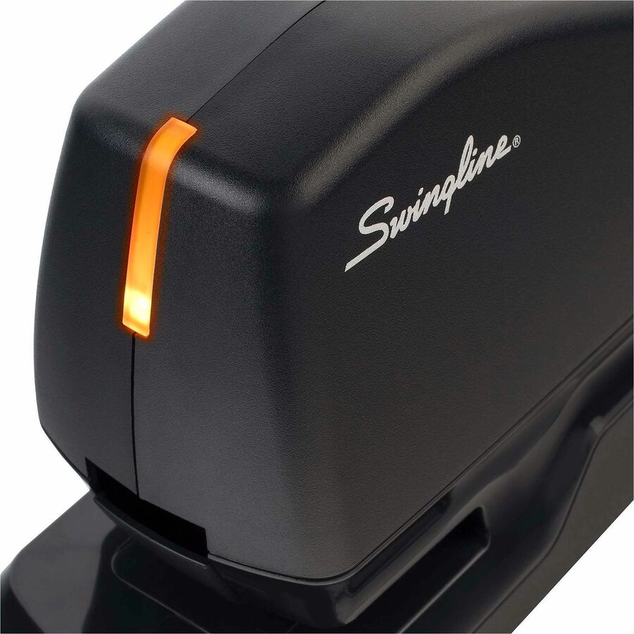 Staples Upto 50 Sheet of 20lb Paper - Holds Upto 210 Staple - Full Strip - Staple Size: 0.37" - 1.13" Throat Depth - Front Loading - Black - Plastic - 1 Each