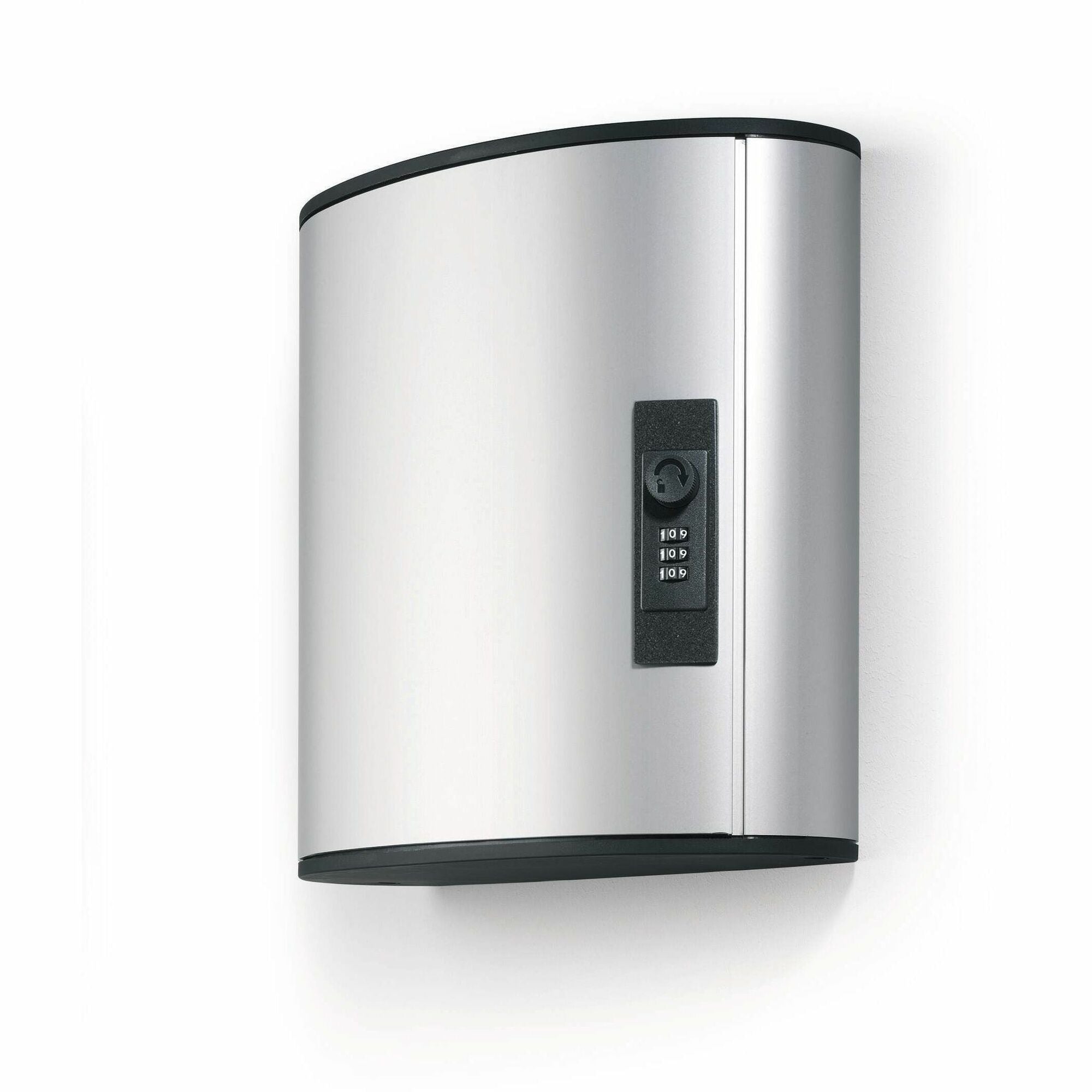 11.9" Width x 4.9" Depth x 11" Height - Security Lock - Silver - Aluminum