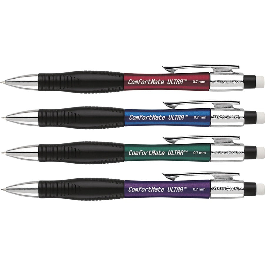 Paper Mate Comfortable Ultra Mechanical Pencils - 0.7 mm Black Lead - #2 - Assorted Barrel - 1 Each