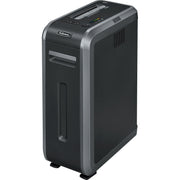 Continuous Shredder - Cross Cut - 20 Per Pass - for shredding Staples, Credit Card, CD, DVD, Paper Clip, Junk Mail, Paper - 0.156" x 1.500" Shred Size - P-4 - 16 ft/min - 9" Throat - 14 gal Wastebin Capacity - Black, Dark Silver